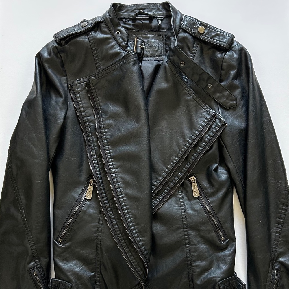 Buffalo David Bitton Faux-Leather Bomber Jacket - Women’s